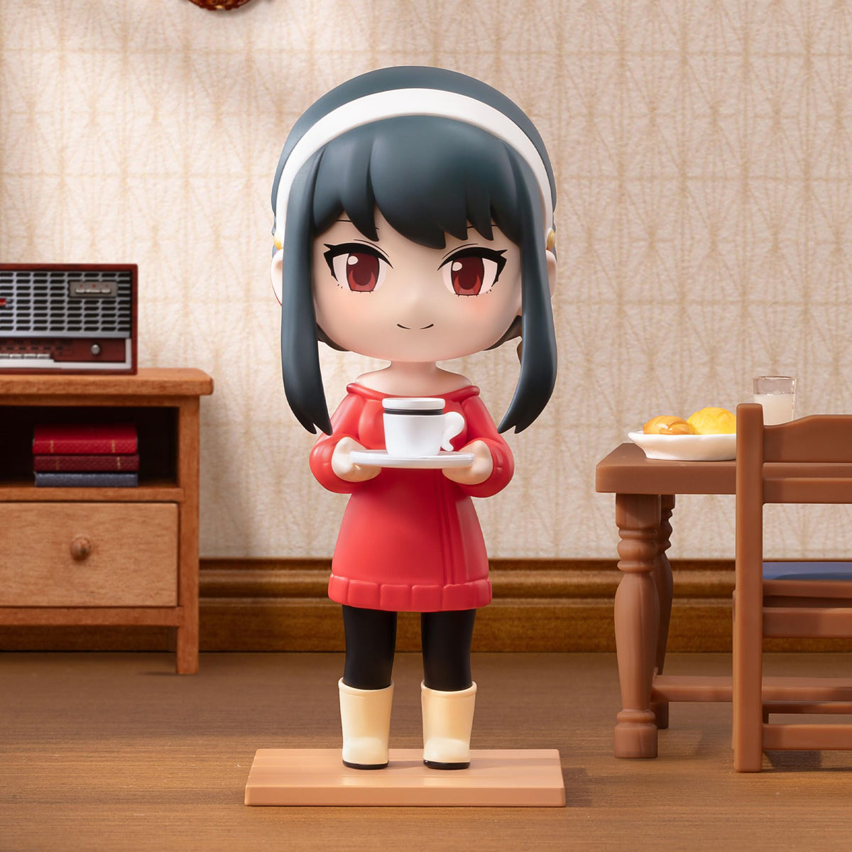 POP MART Hirono figure close-up shows detailed textures and vibrant collectible colors