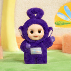 POP MART Teletubbies Vibrancy Series PVC and ABS construction ensures durability.
