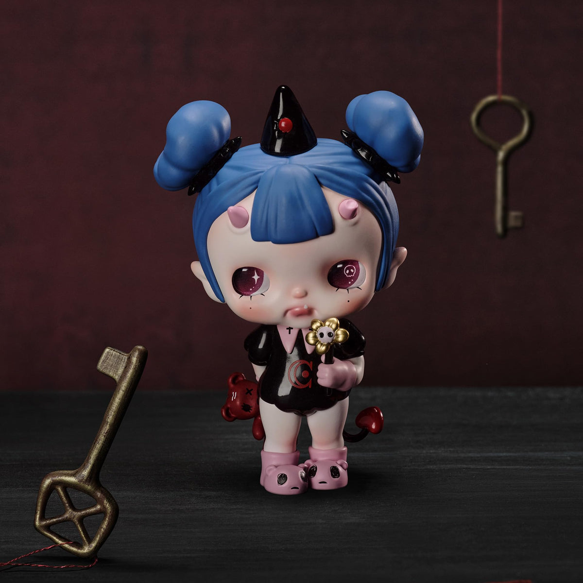 POP MART Tinytiny Prologue figure safe odorless paint for worry-free play and display.