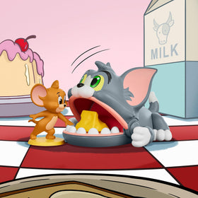 Ideal gift and desk decor with POP MART Tom and Jerry figure.