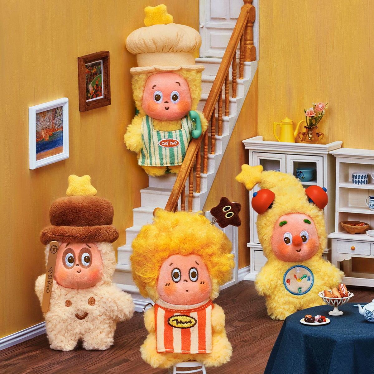 POP MART Twinkle Twinkle plush pendant made with soft materials for kid-friendly decor.