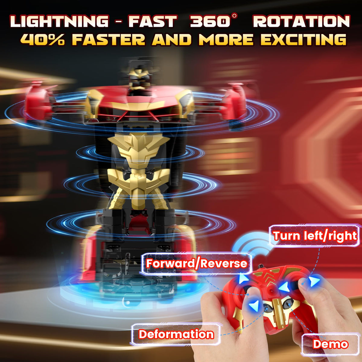 POPOOO Dual battery design extends playtime with quick swaps.