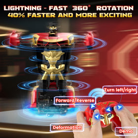 POPOOO Dual battery design extends playtime with quick swaps.