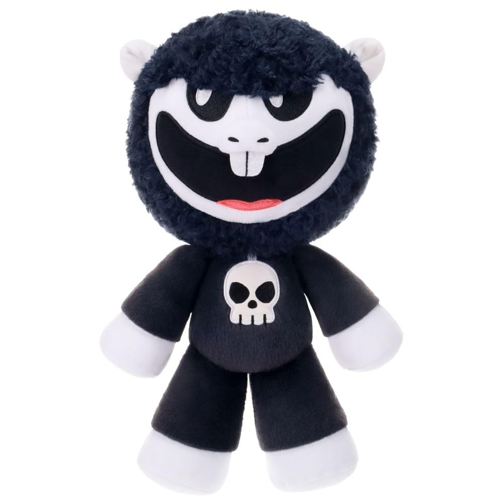 Poppy Playtime Baba Chops deluxe plush with detailed embroidery for display and cuddles.