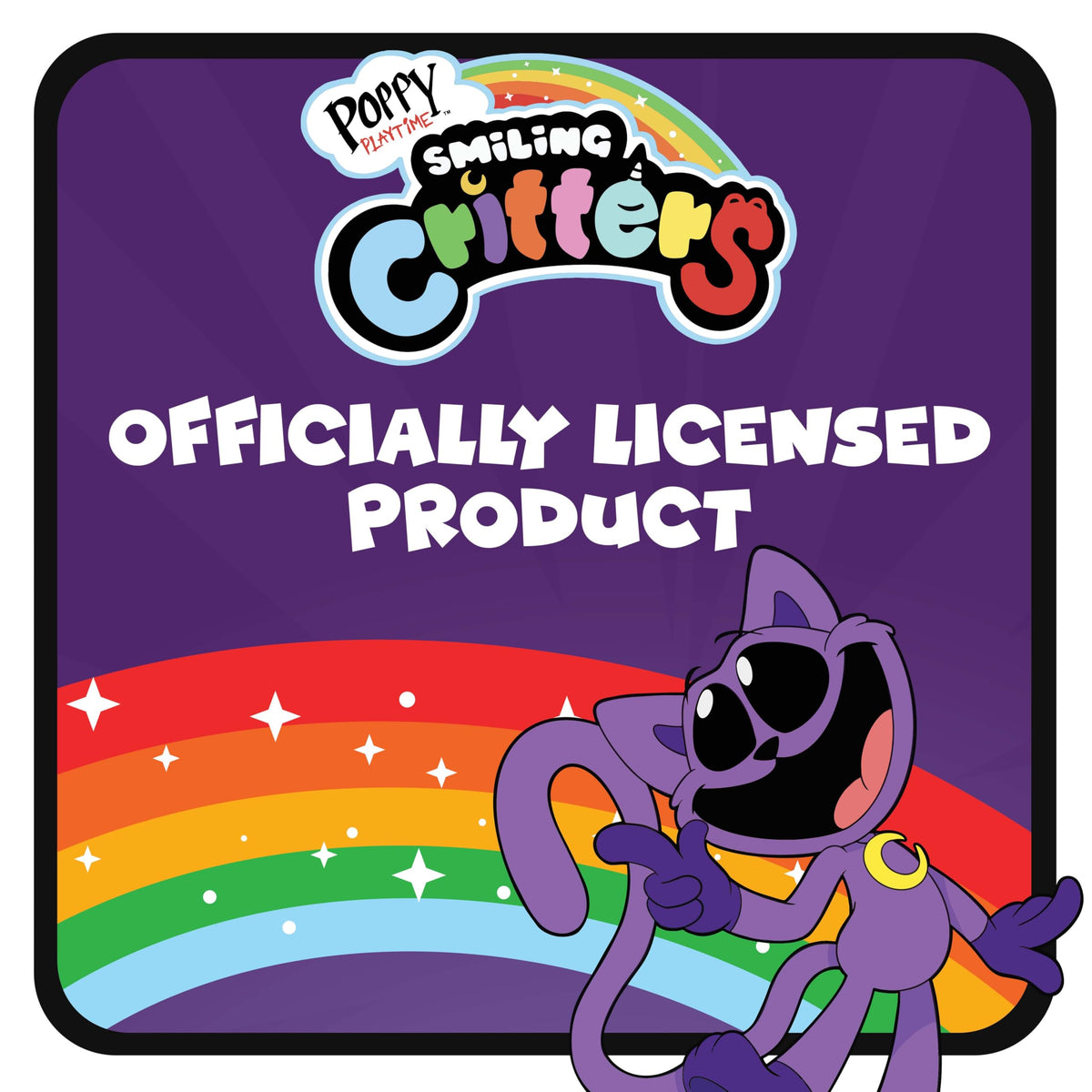 Poppy Playtime official licensed tag confirms authenticity and collectibility.