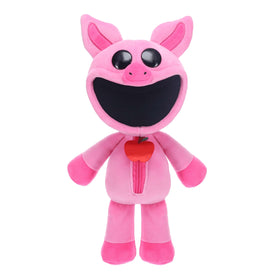 Poppy Playtime PickyPiggy deluxe plush front view for cozy storytelling
