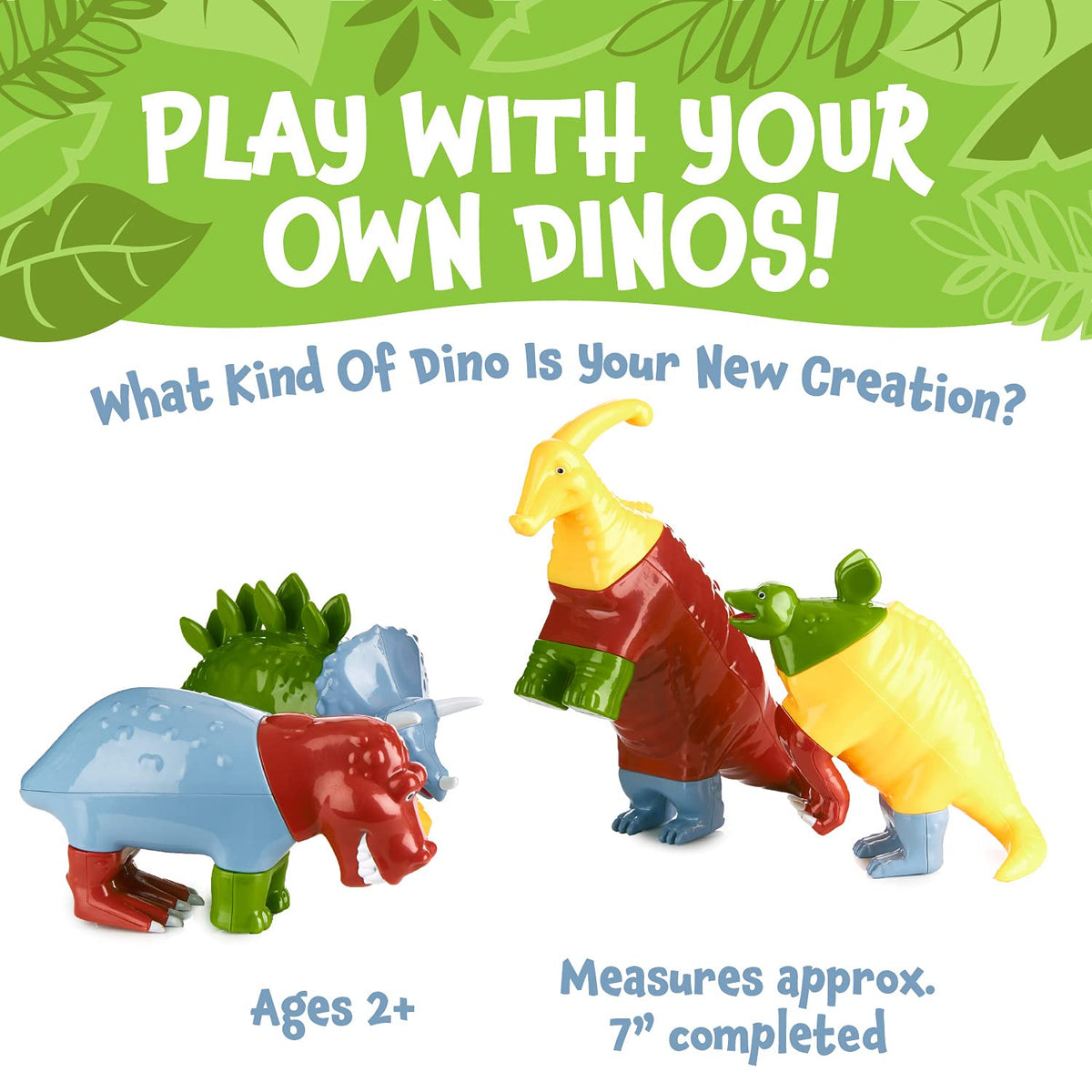 Popular Playthings 3D dinosaur mix inspires imaginative building sessions