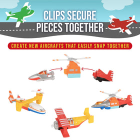 Popular Playthings airfield playmat extends play scenes from ground to sky.