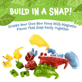 Popular Playthings create your own dino park with magnetic dinos