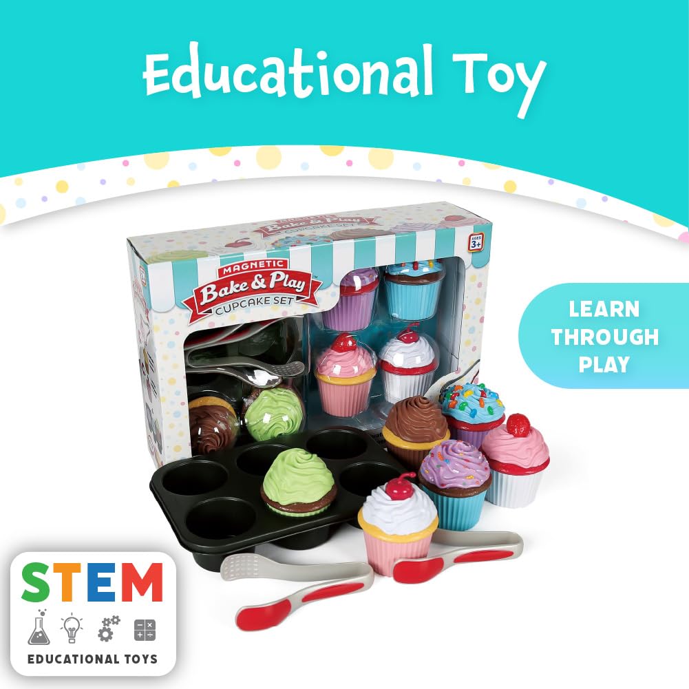 Popular Playthings kitchen play pretend invites kids to explore baking safely.