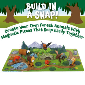 Popular Playthings Magnetic Animals bear figure invites tactile building and mini puzzle joy