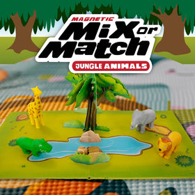 Popular Playthings Magnetic Animals Elephant: easy-to-handle piece boosts fine motor play.