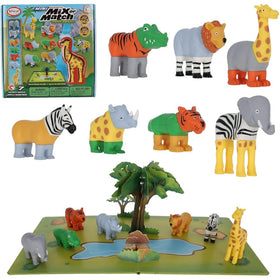 Popular Playthings Magnetic Animals Lion: sturdy magnets for safe, engaging toddler assembly.