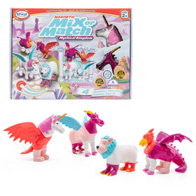 POPULAR PLAYTHINGS Magnetic Animals set of four in pastel colors for toddler creative play.