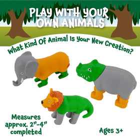 Popular Playthings Magnetic Animals Tiger: mixed-and-match fun for creative animal scenes.