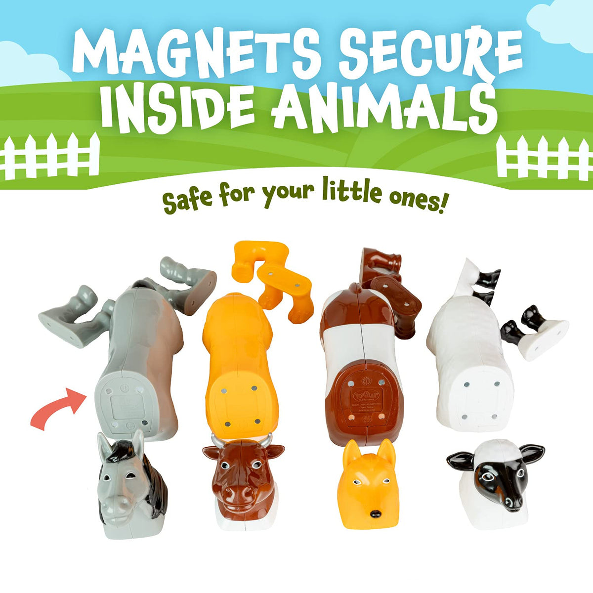 Popular Playthings toddler-friendly large pieces support easy assembly for little hands