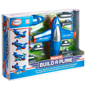 Popular Playthings magnetic build-a-plane parts for creative aircraft customization