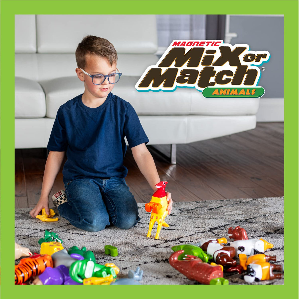 Popular Playthings Magnetic Dinosaurs STEM toy encouraging curiosity and collaborative discovery.