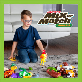 Popular Playthings Magnetic Dinosaurs STEM toy encouraging curiosity and collaborative discovery.