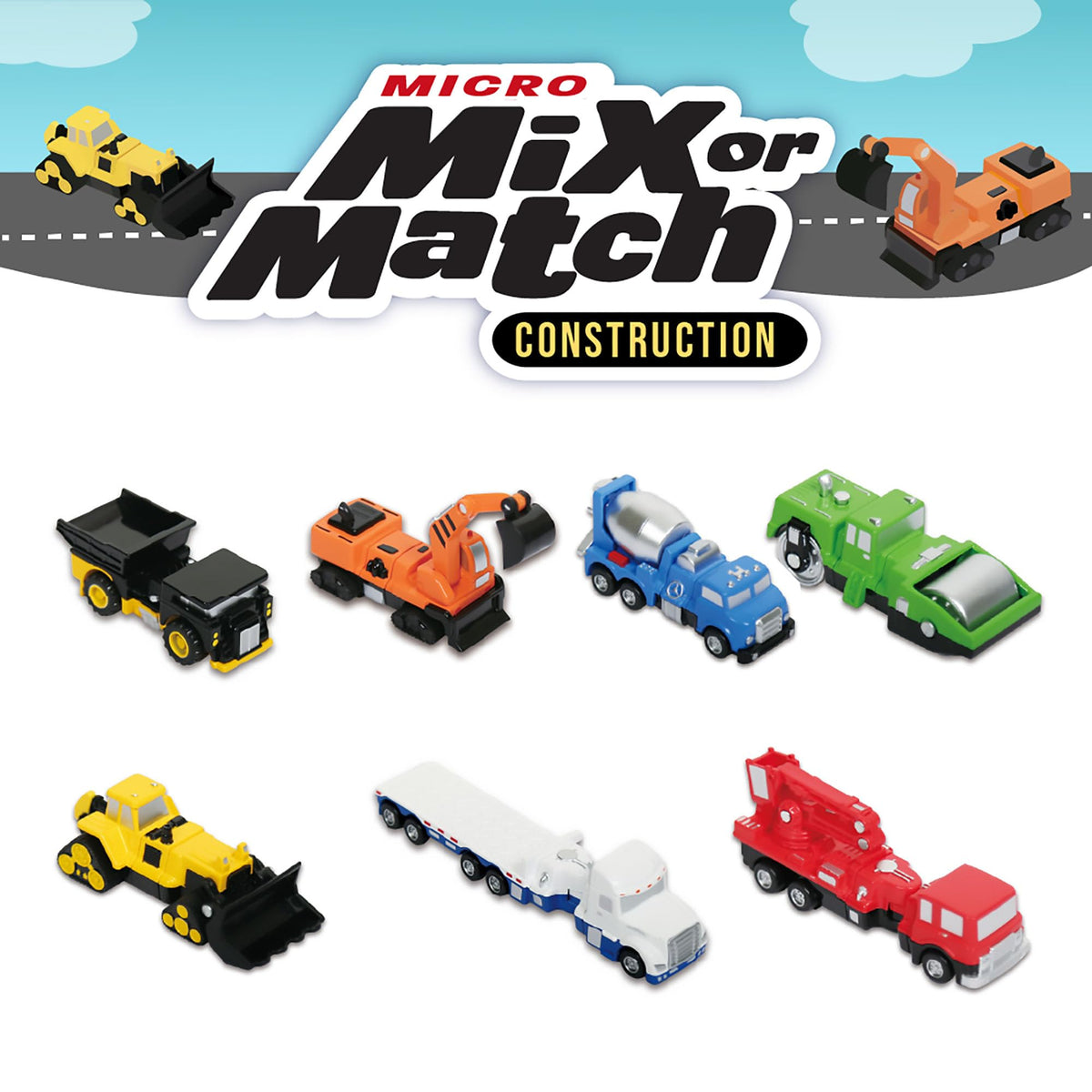 Popular Playthings dump truck image showcases durable magnetic parts for imaginative construction play.