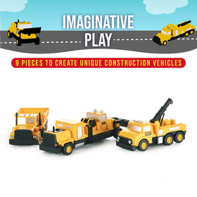 Magnetic locking demonstration by Popular Playthings shows quick reconfiguration