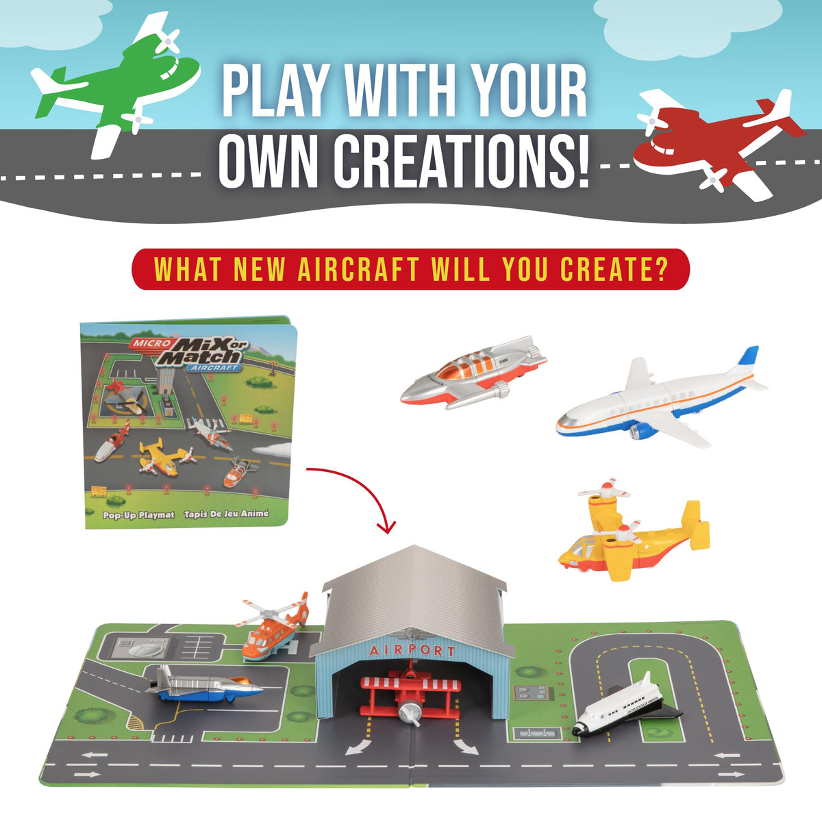 Popular Playthings open-ended set supports collaborative play and storytelling with friends.