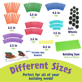 Popular Playthings Playstix children building together encourages collaboration and social play