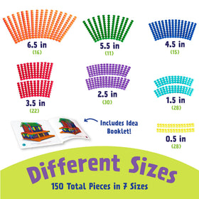 Popular Playthings Playstix STEM learning supports problem solving and spatial thinking.