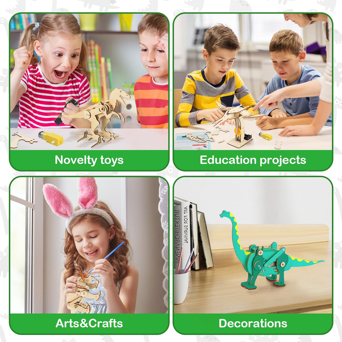 Poraxy paint-and-decorate set included with the kit