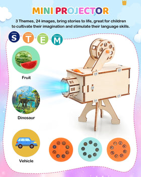 Poraxy STEM kit: paintable pieces for personalized creativity.
