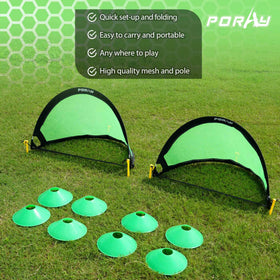 Porayhut 4ft soccer goal ideal for kids' drills.