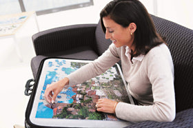 Porta Puzzle Deluxe interior lining holds pieces in place