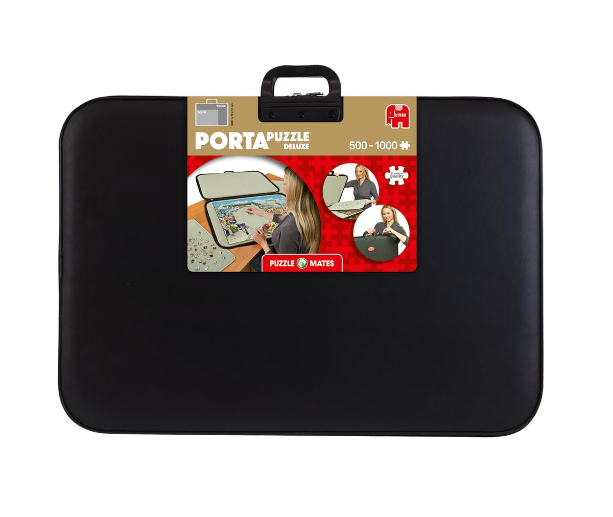 Porta Puzzle Deluxe work area fits puzzles up to 30 by 20 inches