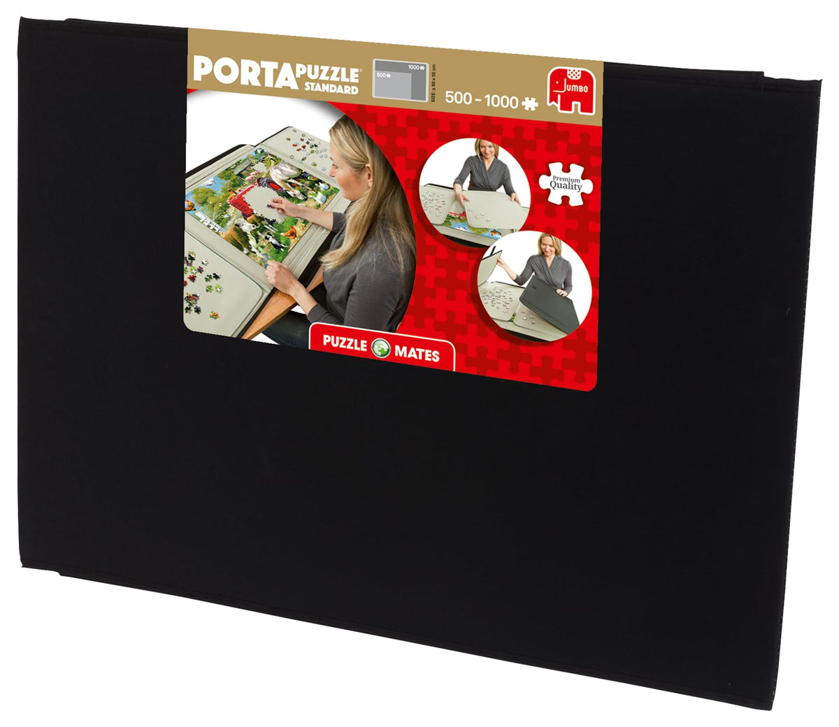 Portapuzzle portable case enables safe storage and transport of your puzzle