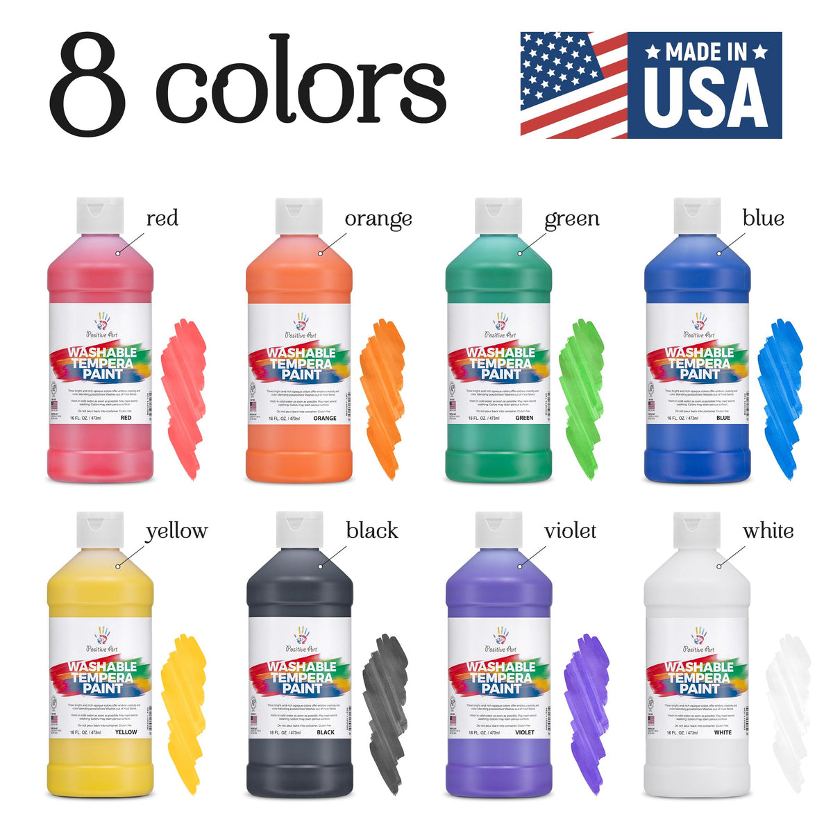Positive Art 16 oz bottle, generous supply for projects