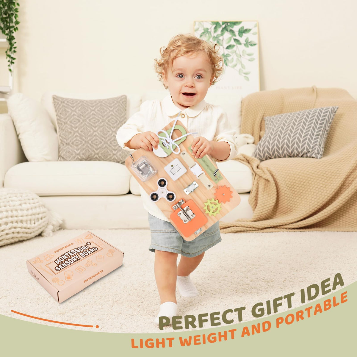 Potatomato autism-friendly sensory board offering calming, focused play sessions