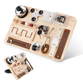 Potatomato fidget busy board calms seniors through tactile play