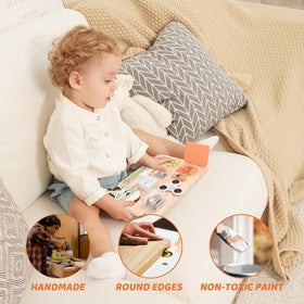 Potatomato safety-focused natural wood with non-toxic finish for safe exploration