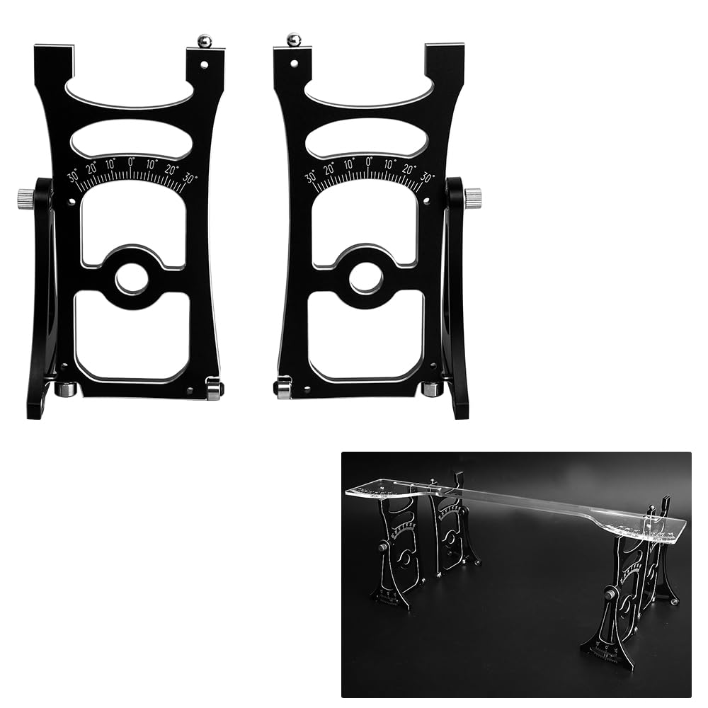Pothyes easy-height and camber tweaks save setup time.