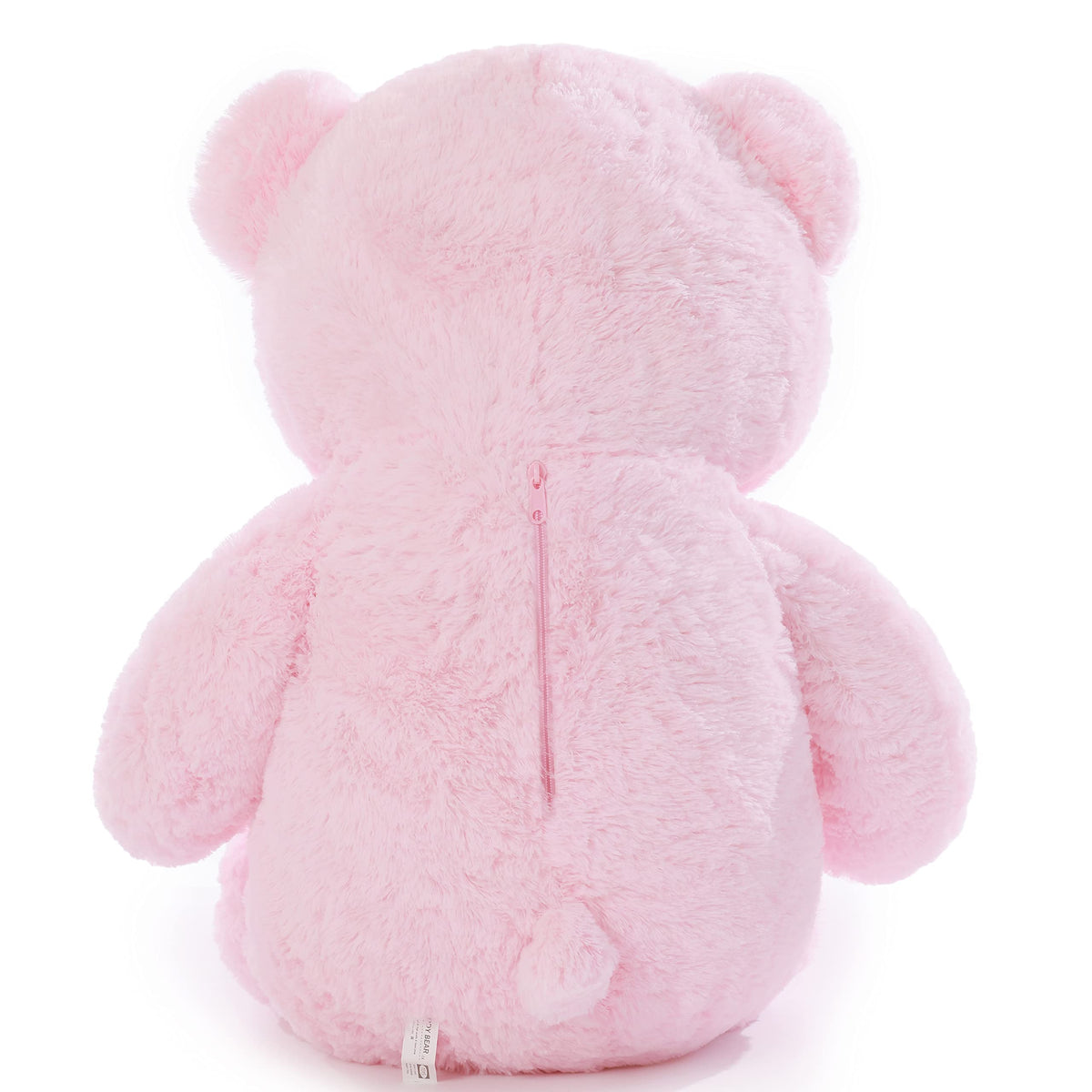Poutmac giant plush bear seated, inviting for kids and partners