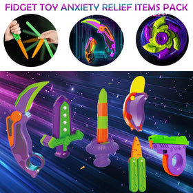 Poveyan trigger-pull fidget toy demonstrates continuous chamber rebound.