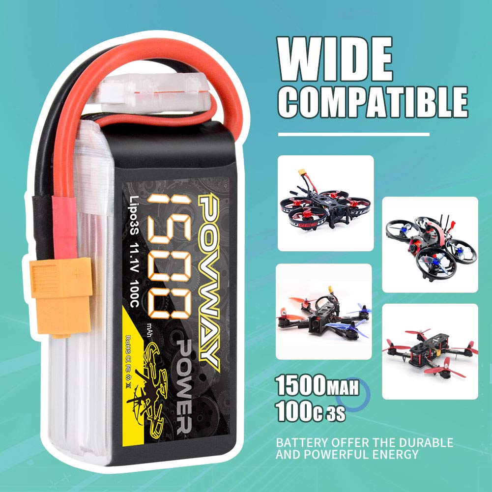 POVWAY dimensions 73x34x27mm fits compact RC aircraft
