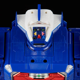 Power Rangers Astro Megazord cockpit unboxing experience with premium packaging.