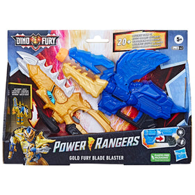 Power Rangers Gold Fury Blade-Blaster combo in one box for versatile play.