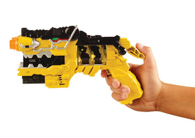 Power Rangers Dino Super Charge Morpher Blaster: Dino Mode ready for playtime.
