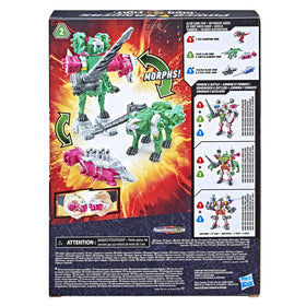 Kids connect Zords to create Dino Fury Megazord adventures