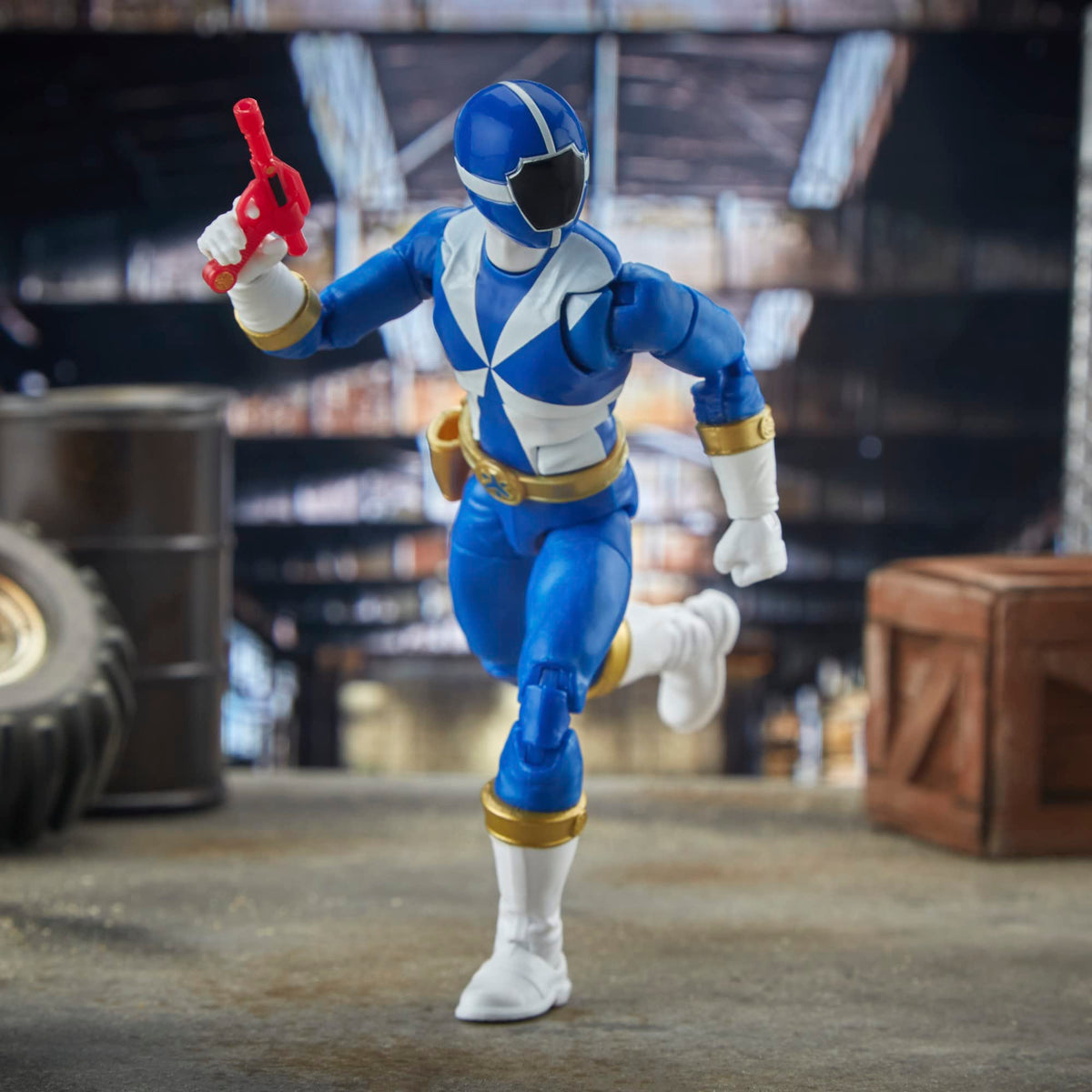 High articulation highlights versatile poses for action dioramas.