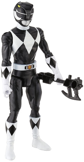 Power Rangers Mighty Morphin Black Ranger 12-inch figure for imaginative play and display
