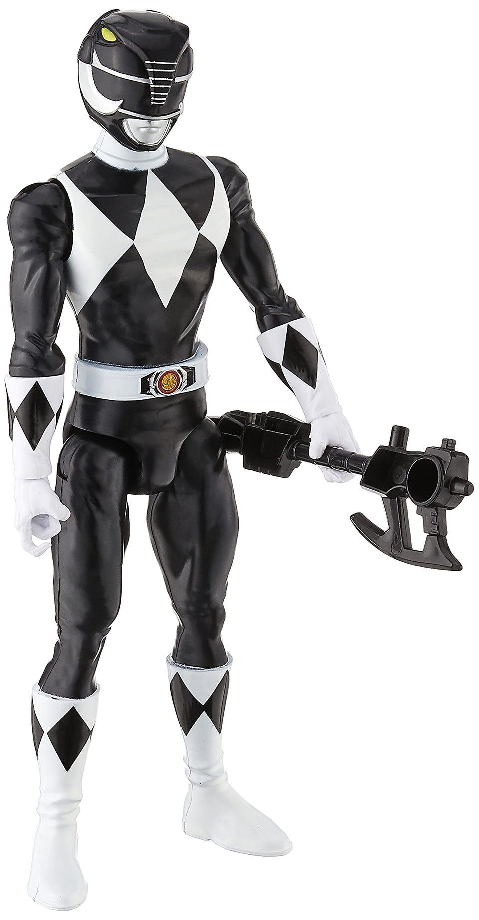 Power Rangers Mighty Morphin Black Ranger 12-inch figure for imaginative play and display