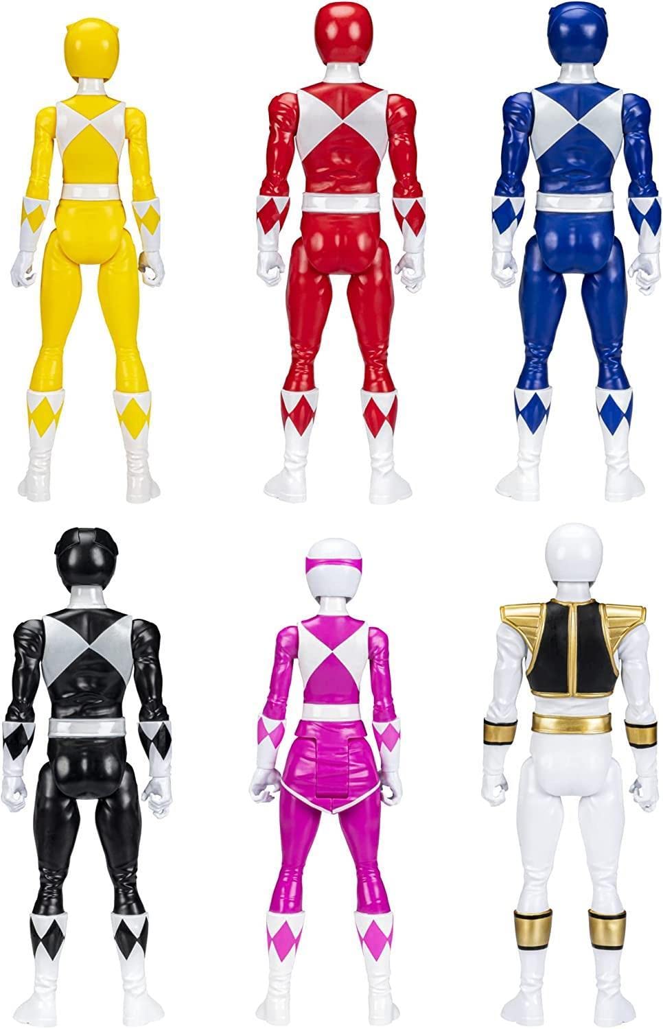 Power Rangers Mighty Morphin Black Ranger figure for poseable display and storytelling.